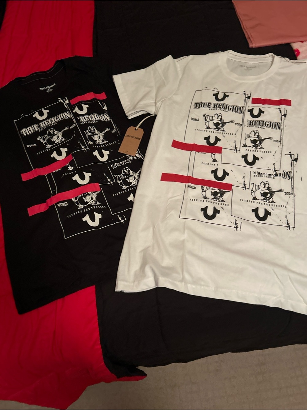 XXL New True Religion bundle :
Black Buddha Crew
White Buddha Crew